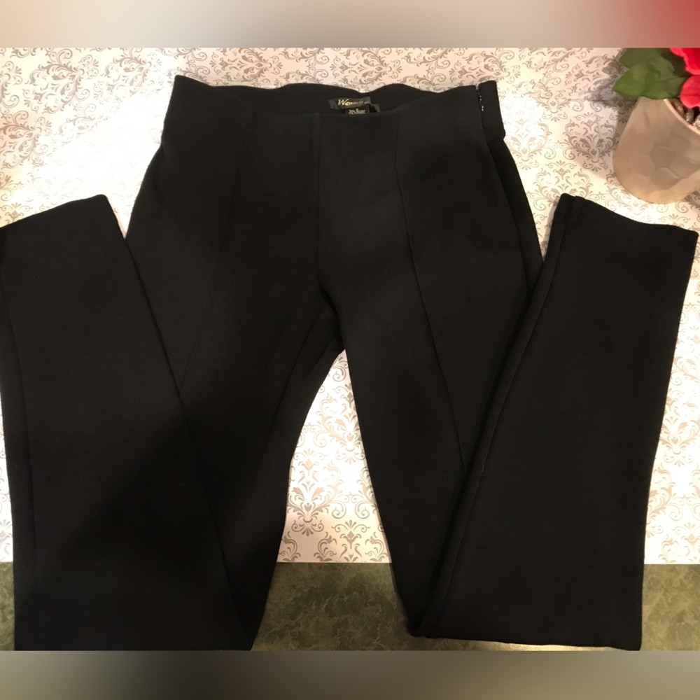 NWOT Vintage Warren by WD-NY BLACK Side Zip Legging thick